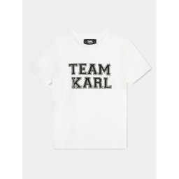 Karl Lagerfeld Kids Póló Z30049 S Fehér Regular Fit