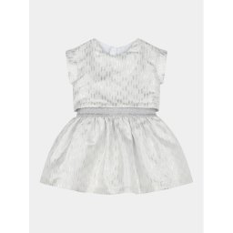 Karl Lagerfeld Kids Hétköznapi ruha Z30121 M Ekru Regular Fit