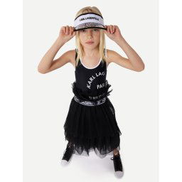 Karl Lagerfeld Kids Női fürdőruha Z30060 S Fekete