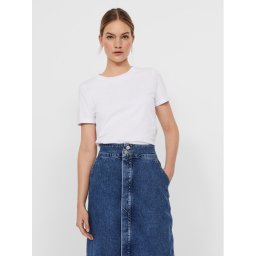 Vero Moda Póló Paula 10243889 Fehér Regular Fit