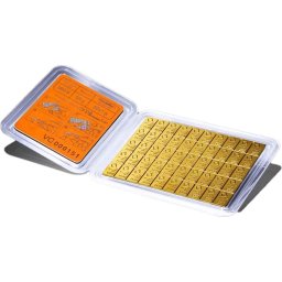 Valcambi 50 x 1g Combi bar - befektetési aranytábla