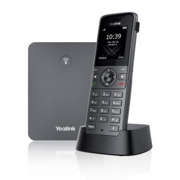 Yealink W73P, IP DECT bázis kézibeszélő, PoE, 1,8"-os bar.display, akár 10 kézibeszélővel
