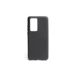 Huawei P40 Gumis szilikon tok fekete
