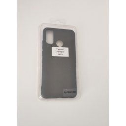 Huawei P Smart 2020 Gumis szilikon tok fekete