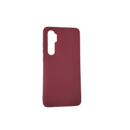 Xiaomi Mi Note 10 lite Piros szilikon tok