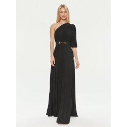 Elisabetta Franchi Estélyi ruha AB-534-41E2-V680 Fekete Regular Fit