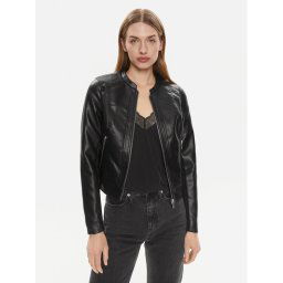 Vero Moda Műbőr dzseki Riley 10302440 Fekete Slim Fit