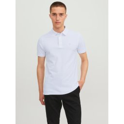 Jack&Jones Pólóing Paulos 12136668 Fehér Slim Fit