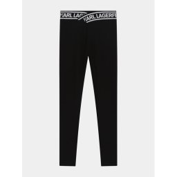 Karl Lagerfeld Kids Leggings Z30068 S Fekete Slim Fit