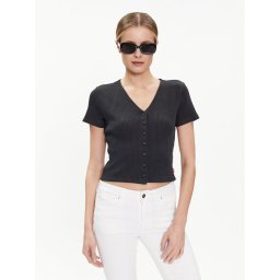 Levi's® Blúz Monica A7182-0001 Fekete Slim Fit