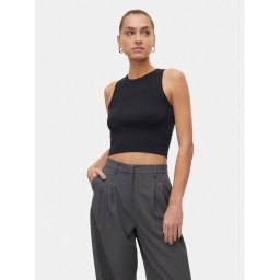 Vero Moda Felső Ginny 10300339 Fekete Slim Fit