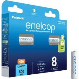 PANASONIC HR03 AAA 4MCCE/8BE ENELOOP N (Blistr 8db)