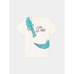 NAME IT Póló Dante 13228559 Fehér Regular Fit