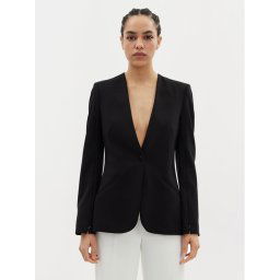 KARL LAGERFELD Zakó 241W1402 Fekete Slim Fit