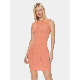 Guess Kötött ruha Es Sl Adaline W4GK11 Z2U00 Koral Slim Fit