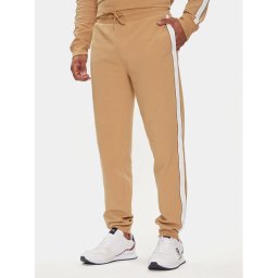 Tommy Hilfiger Melegítő alsó UM0UM03013 Bézs Regular Fit