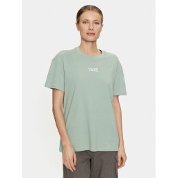 Vans Póló Flying V Oversized VN0A7YUT Zöld Oversize