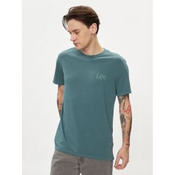 Lee Póló Wobbly 112349081 Zöld Regular Fit