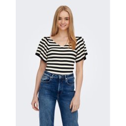 ONLY Blúz Leelo 15283760 Bézs Regular Fit