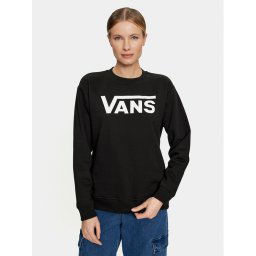 Vans Pulóver Classic V Bff Crew VN000A5Q Fekete Regular Fit