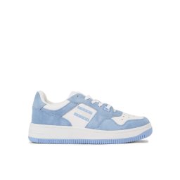 Tommy Jeans Sportcipők Tjw Retro Basket Washed Suede EN0EN02486 Kék