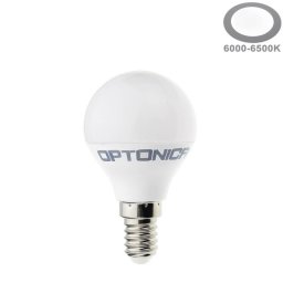 Optonica E14 G45 LED izzó 3,5W 300lm 6000K hideg fehér 240° 1407