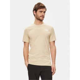 The North Face Póló Redbox NF0A87NP Bézs Regular Fit