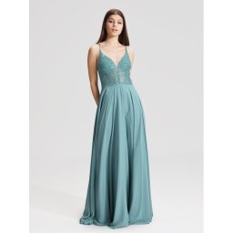 Hey Kyla Estélyi ruha 5AC105HK Kék Regular Fit