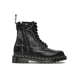 Dr. Martens Bakancs 1460 Gothic Americana 31624001 Fekete