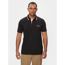 Boss Pólóing Paddy Pro 50469102 Fekete Regular Fit