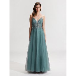 Hey Kyla Estélyi ruha 5AG017HK Zöld Regular Fit