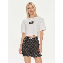 Calvin Klein Underwear Pizsama 000QS7180E Sötétkék Relaxed Fit