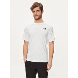 The North Face Póló NF0A87NU Fehér Regular Fit