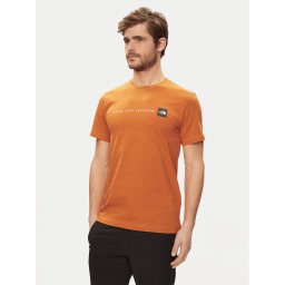 The North Face Póló Never Stop NF0A87NS Narancssárga Regular Fit