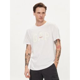 Gap Póló 471777-08 Fehér Regular Fit