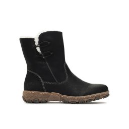 Rieker Bokacsizma Z0172-00 Fekete