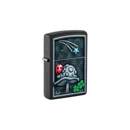 48724 Zippo öngyújtó fekete színben- Katica