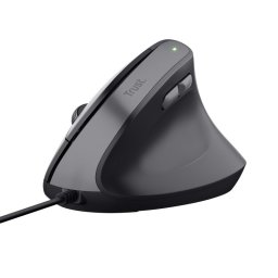 TRUST egér Bayo II Ergonomikus függőleges egér, USB, fekete