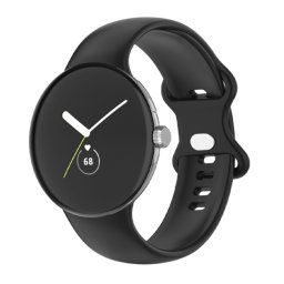 BUTTERFLY szilikon szíj Google Pixel Watch / Pixel Watch 2 , fekete