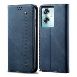 DENIM pénztárca huzat Oppo A79 5G kékhez