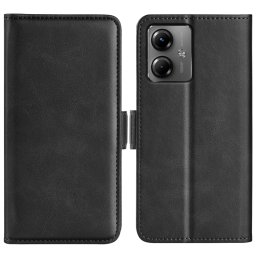 SIDE Wallet tok Motorola Moto G14 fekete