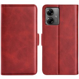 SIDE Wallet tok Motorola Moto G14 piros
