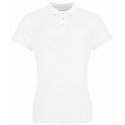 Galléros Női póló, Just Polos JP100F, White-2XL