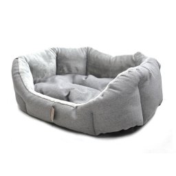 Petsy Alík puha gyapjú kutyafekhely - szürke - 90 cm