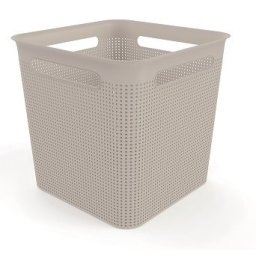 Rotho Brisen műanyag tároló doboz 18 L - cappuccino
