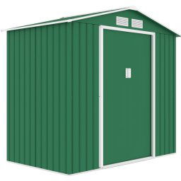 Rojaplast Archer "A" green fém kerti ház, tároló - 213 x 127 x 195 cm, zöld