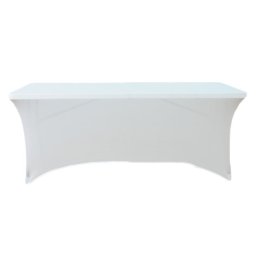 Rojaplast catering, vendéglátó asztal huzat 120 x 60 x 74 cm - fehér