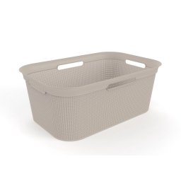 Rotho Brisen műanyag szennyeskosár 41 L - cappuccino