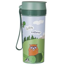 Rotho "Little explorer" műanyag ivóplack, kulacs gyerekeknek 0,4 L - zöld