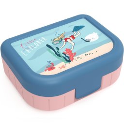 Rotho "Little explorer" műanyag uzsonnás doboz gyerekeknek 0,1 L - rózsaszín